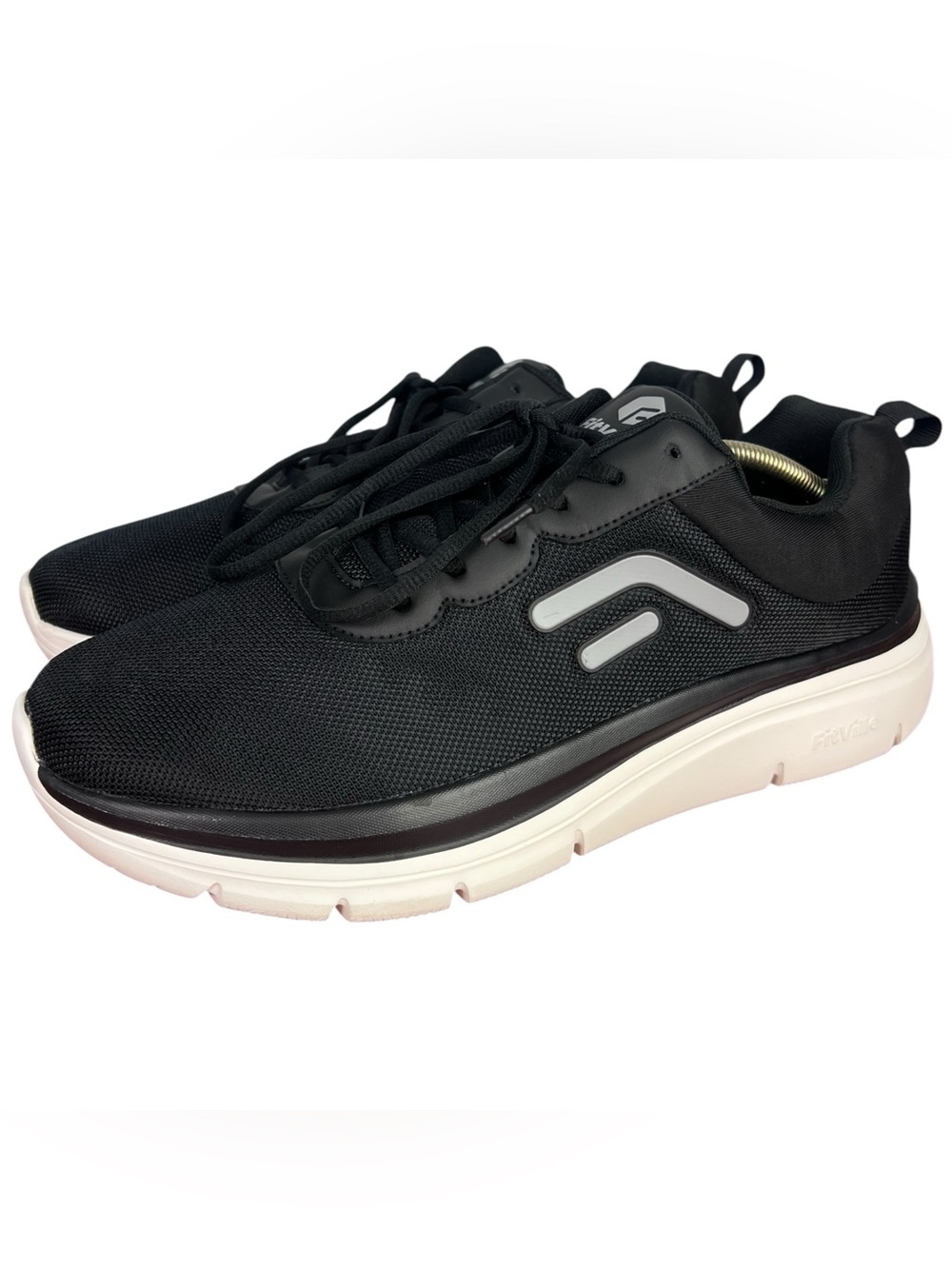 FitVille Cloud Wanderer V2 Feather Light Breathable Black Men’s Size 14W